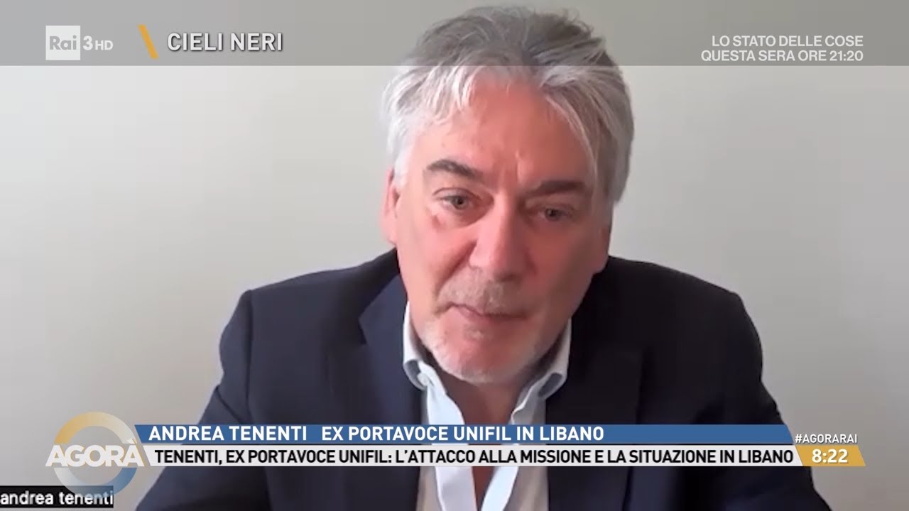 Attacco a base ONU in Libano tensione altissima con Israele - Agorà 09/03/2026