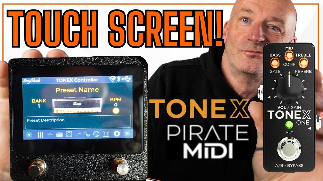 Революционное сенсорное управление MIDI для IK Multimedia Tonex