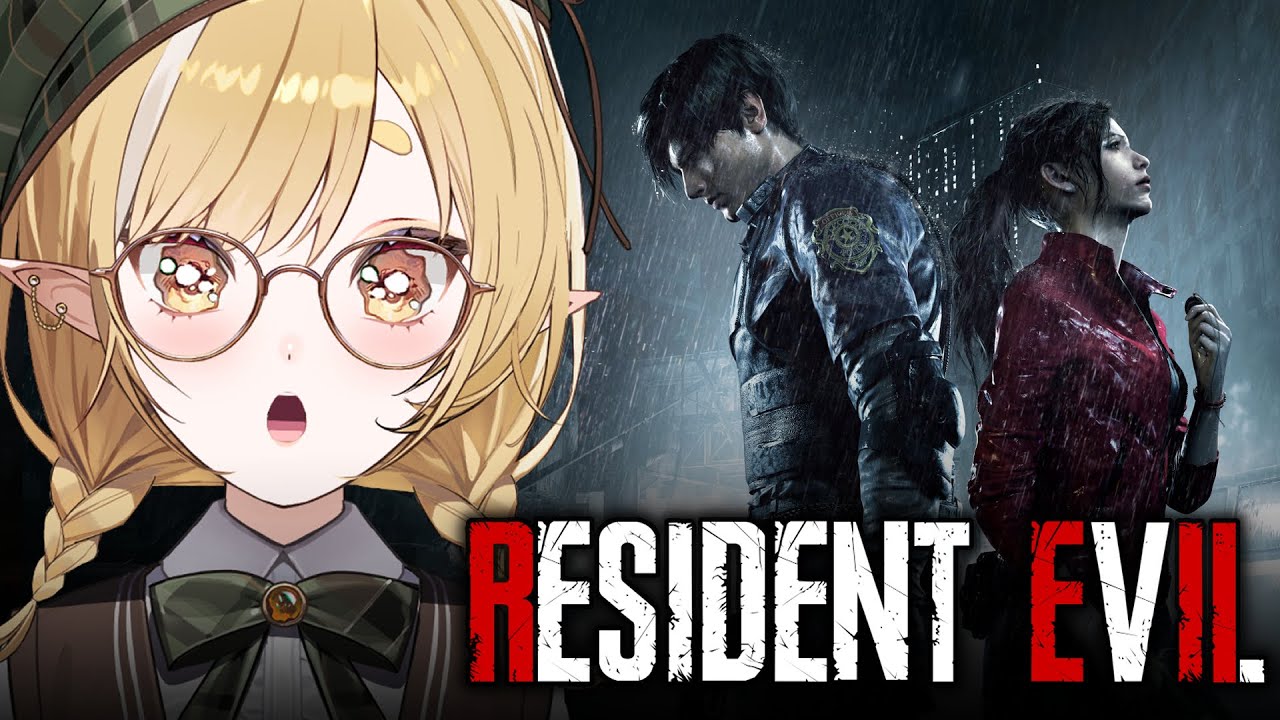Going To Raccoon City!✨ Playing Resident Evil 2 For The First Time!【Resident Evil 2】