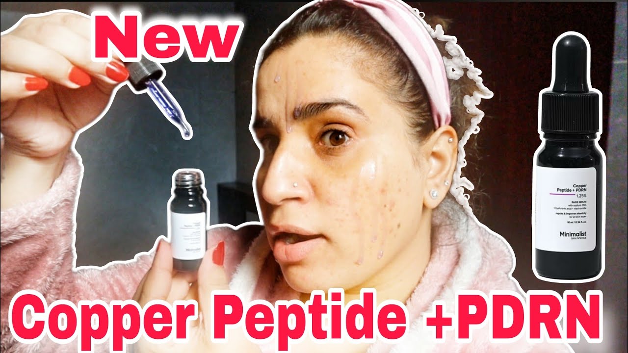Minimalist Copper Peptide + PDRN 1.25% Review | Texture, Ingredients & Final Call