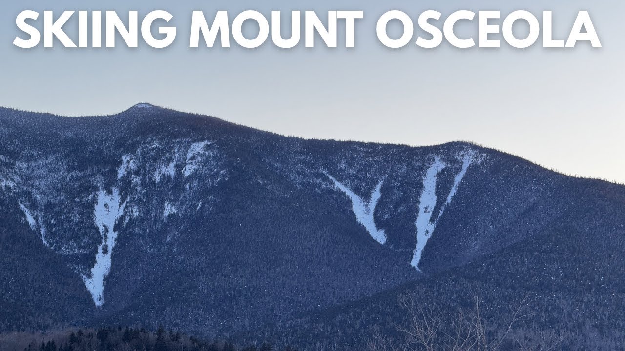 Mount Osceola - What It's Like To Ski A White Mountain Slide
