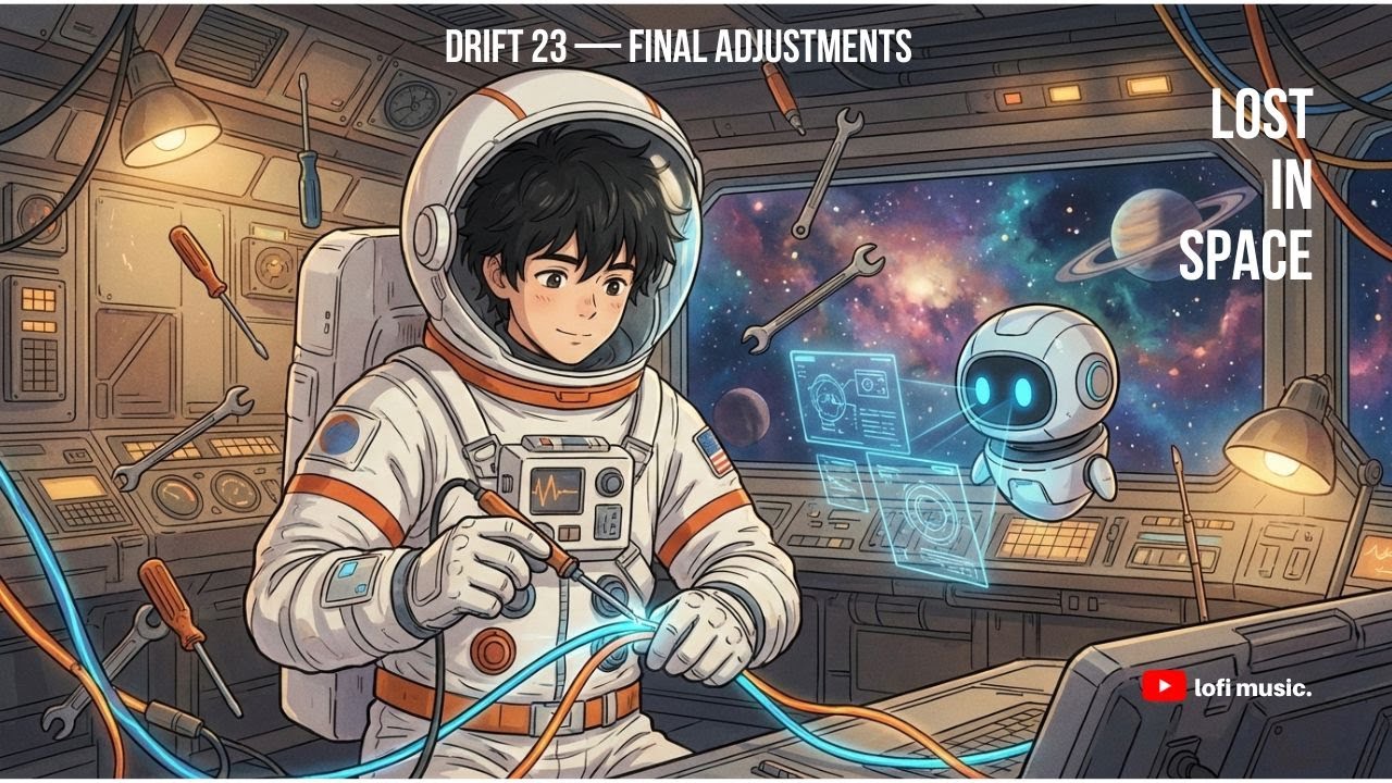 Final Adjustments | Space Lofi for Focus, Study & Calm (drift 23)