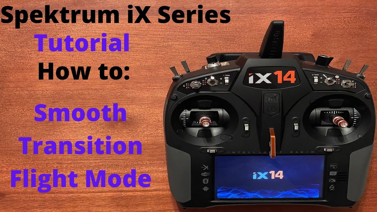 Spektrum iX Setup:  for Sweep wing Aircraft (iX14/iX20)