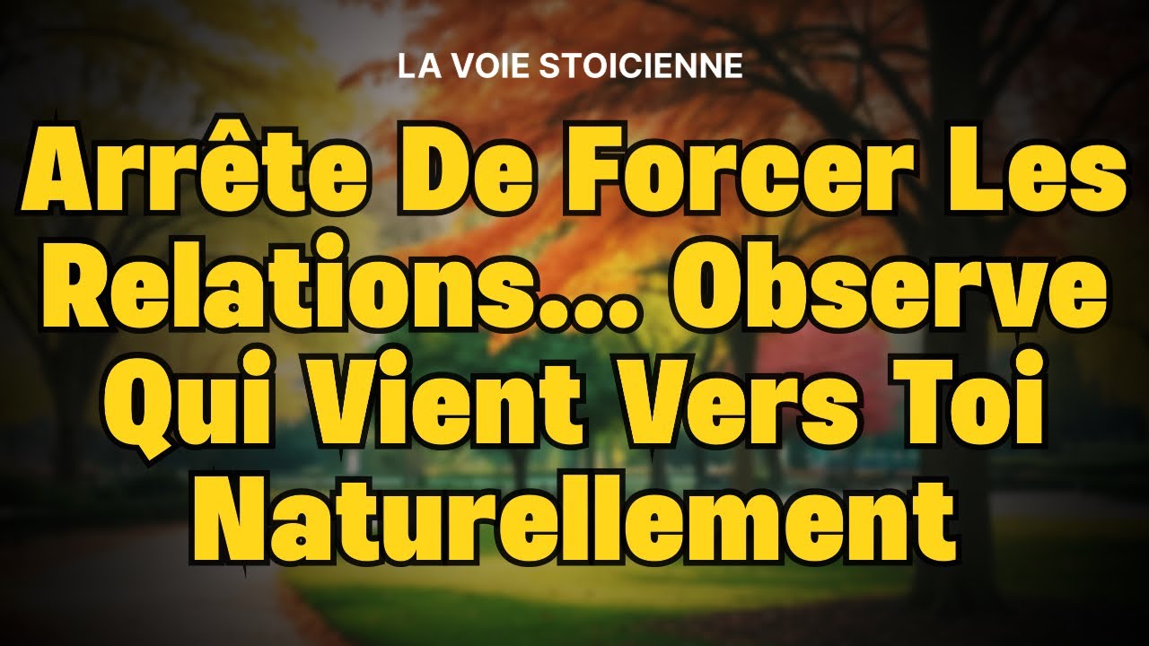 Tu cherches trop ? Et si tu laissais venir &agrave; toi ce que tu d&eacute;sires 