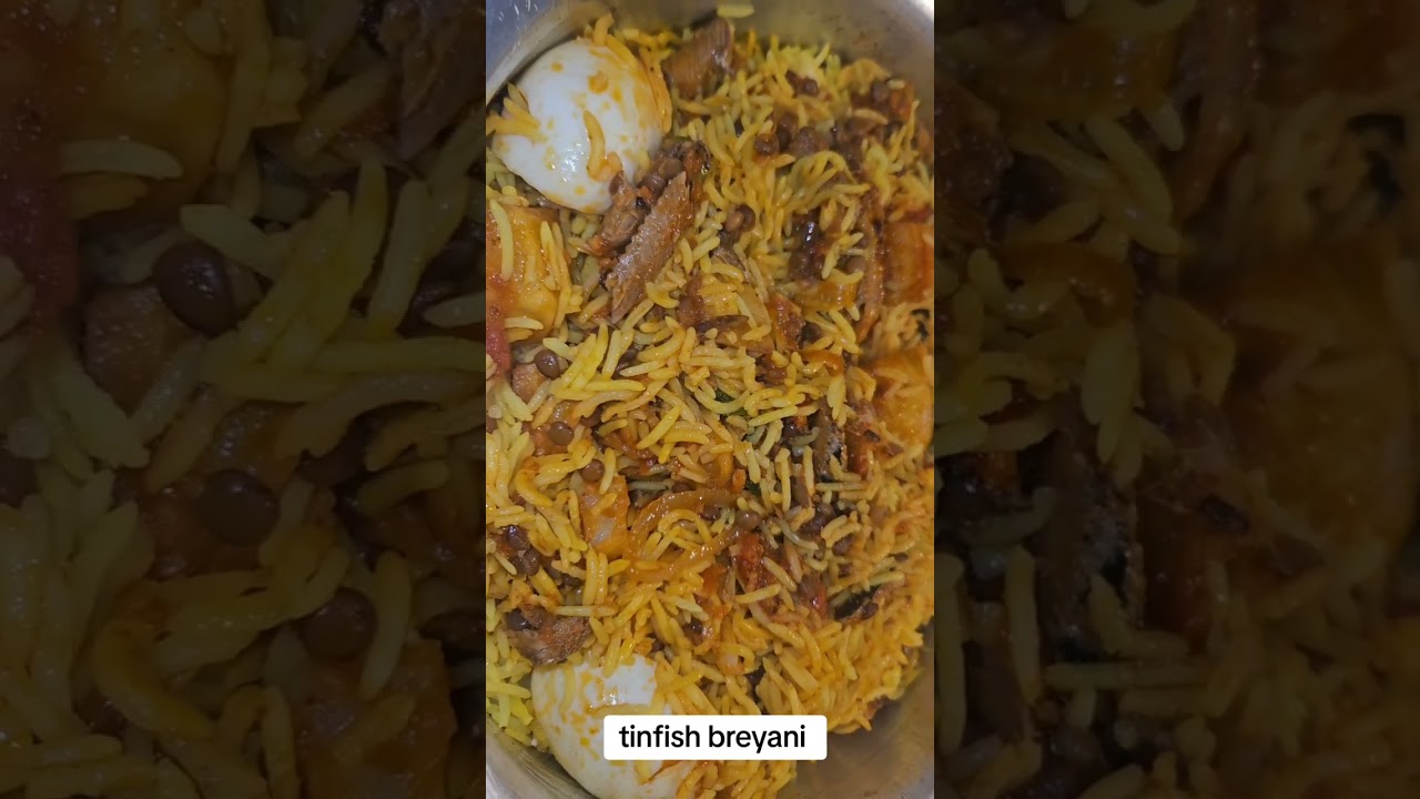 Tinfish Breyani Recipe