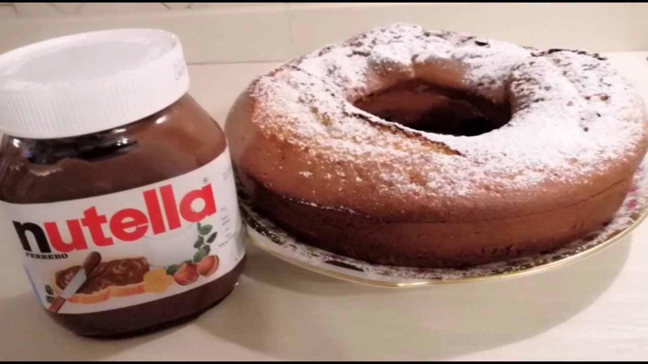 CIAMBELLA NUTELLA E MASCARPONE - SOFFICISSIMA