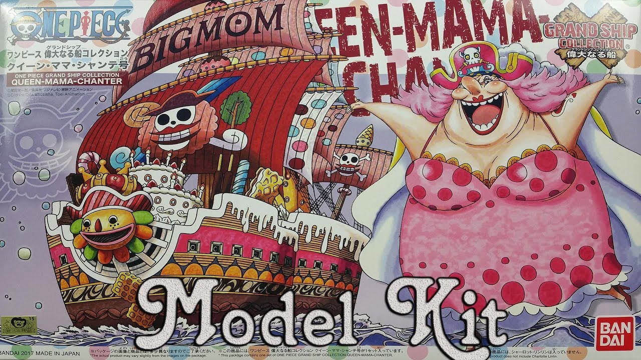 One Piece Grand Ship Collection Queen-Mama-Chanter Maquette Du Bateau De Big Mom [FR] 1080p