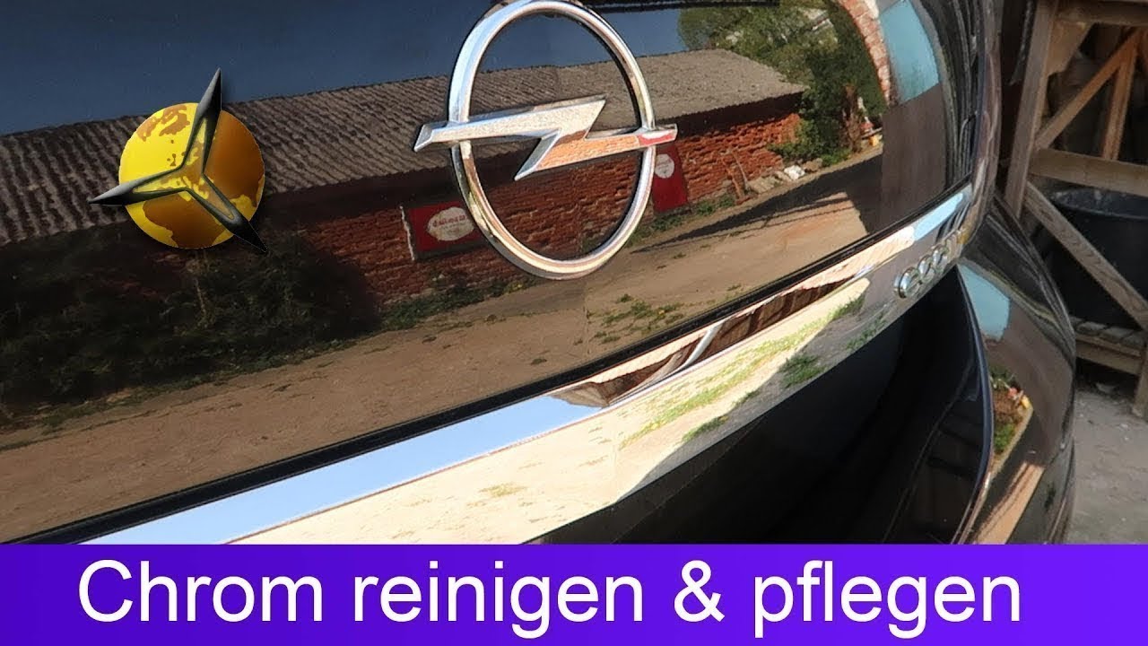 Chrom reinigen, polieren, entrosten & versiegeln