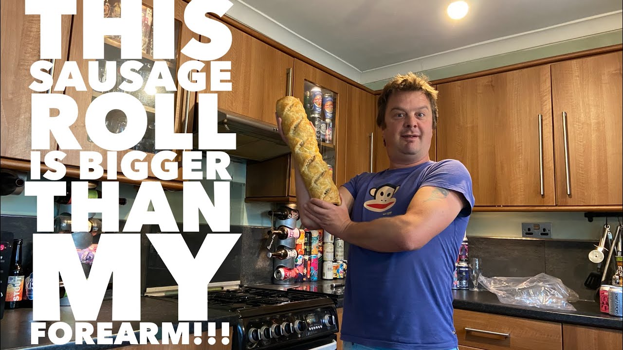The 1450g Ultimate Sausage Roll!! The Largest Sausage Roll In The World??