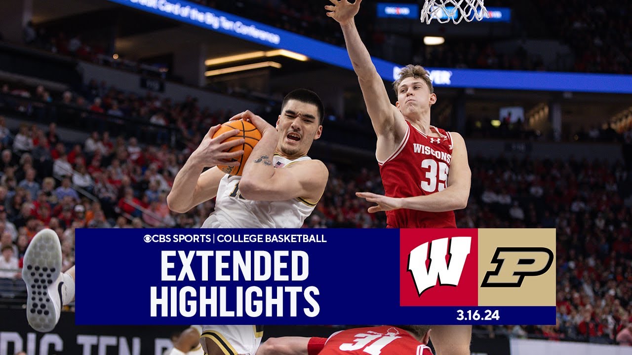 Wisconsin vs Purdue: College Basketball Highlights | CBS Sports