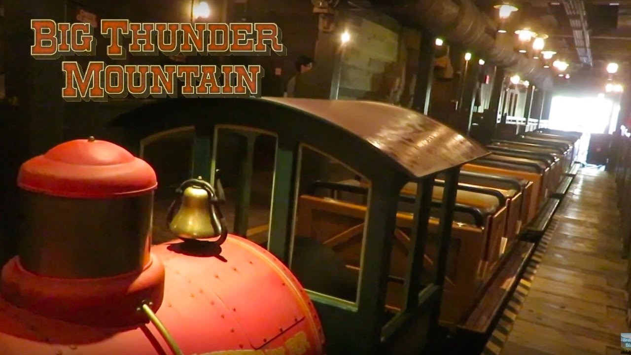 Riding Big Thunder Mountain Railroad at The Magic Kingdom! | BrandonBlogs