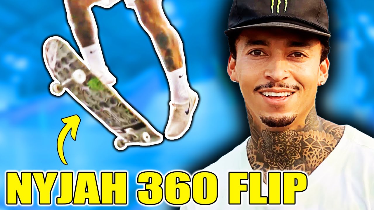 How To 360 FLIP like Nyjah Huston!