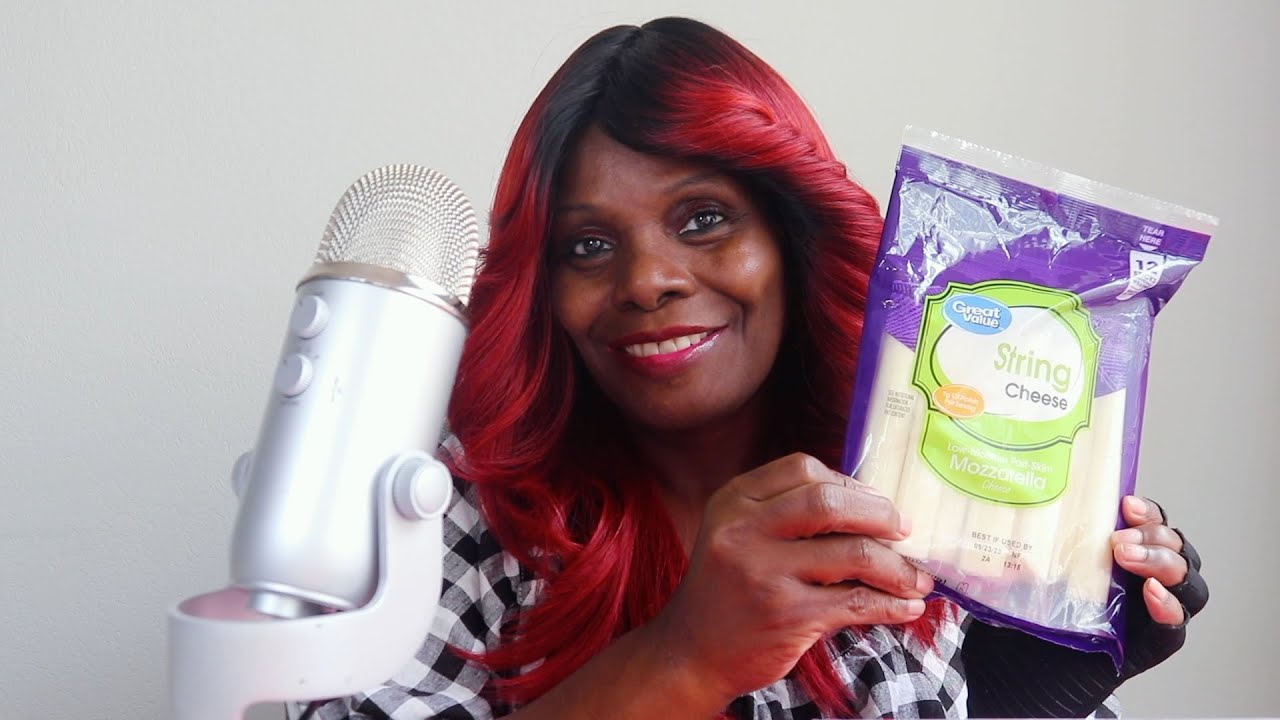 String Cheese ASMR Eating Sounds