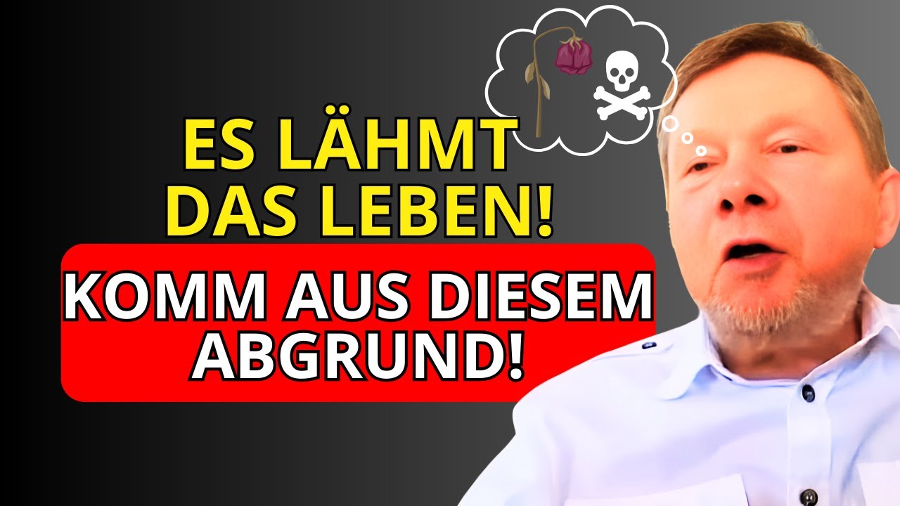STOPP DAS NEGATIVE DENKEN . Es kann spät sein! Eckhart Tolle