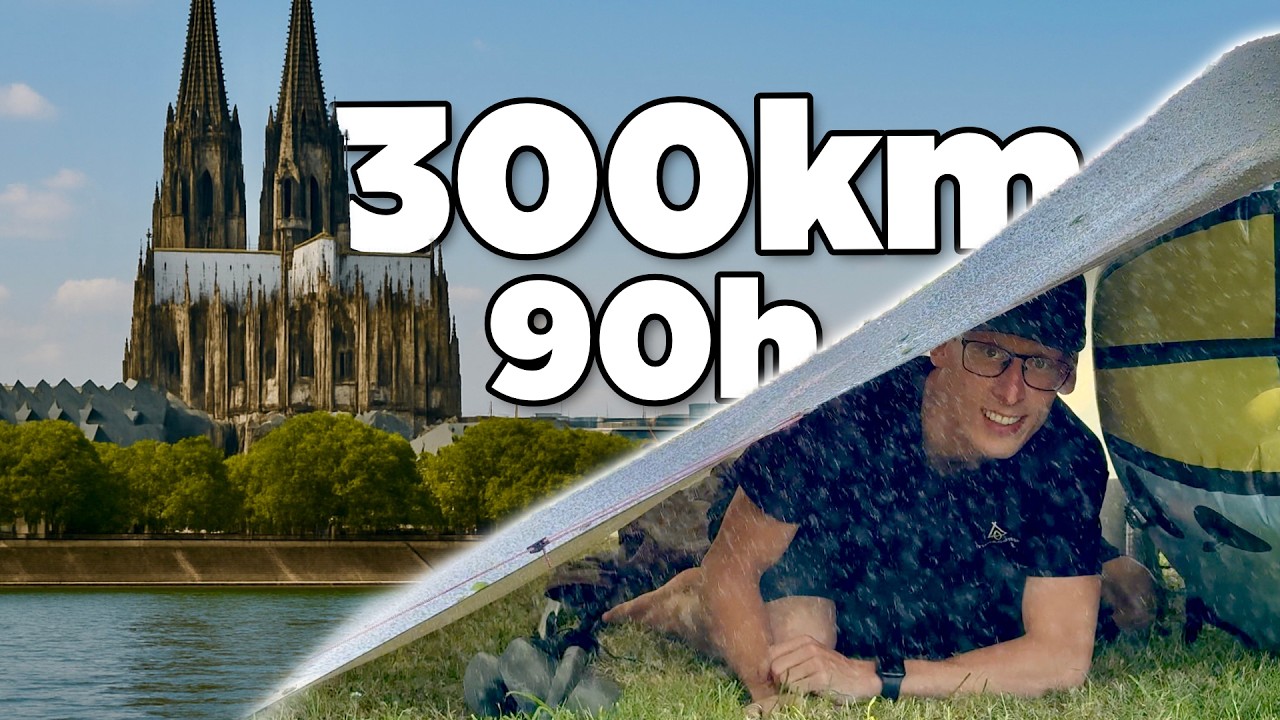 Das komplette Abenteuer: 300 km Rhein in 90h im PACKRAFT | Köln bis Nordsee Rheintour EXTENDED CUT