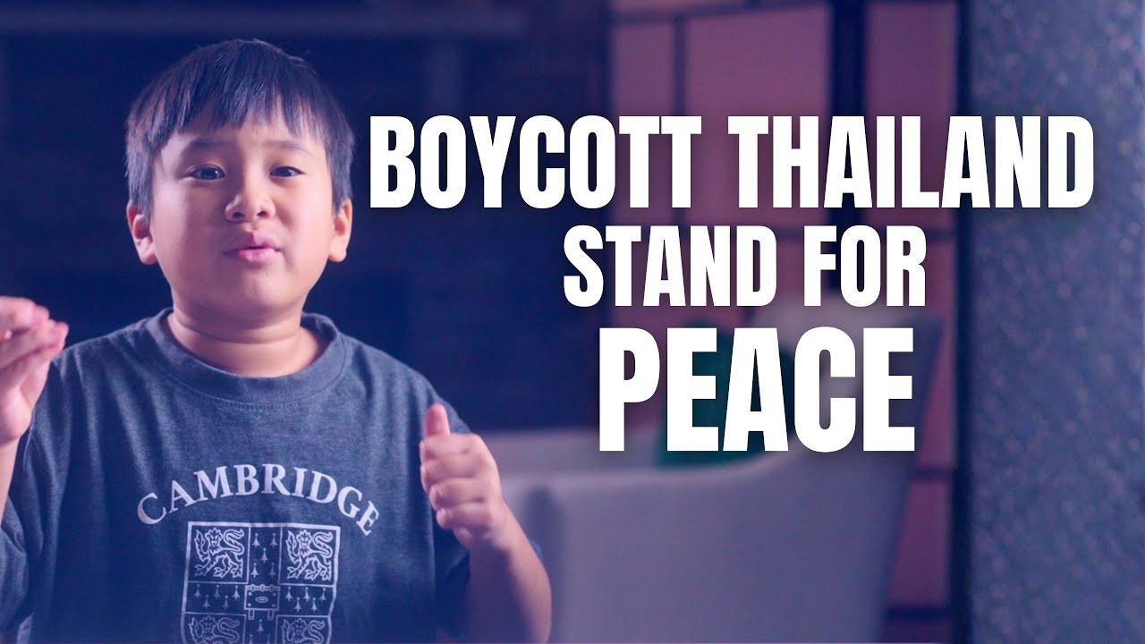 A Young Voice Speaks Out: Stand For Peace, Boycott Thailand