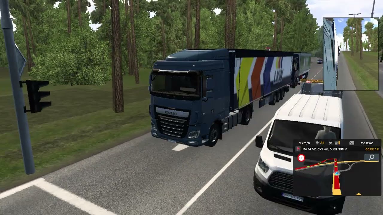ETS 2 Folge# 13 Lager nach Frankfurt Main von Dresden FULL HD