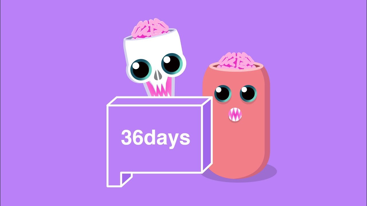 36 Days of Type - Brain Buddies