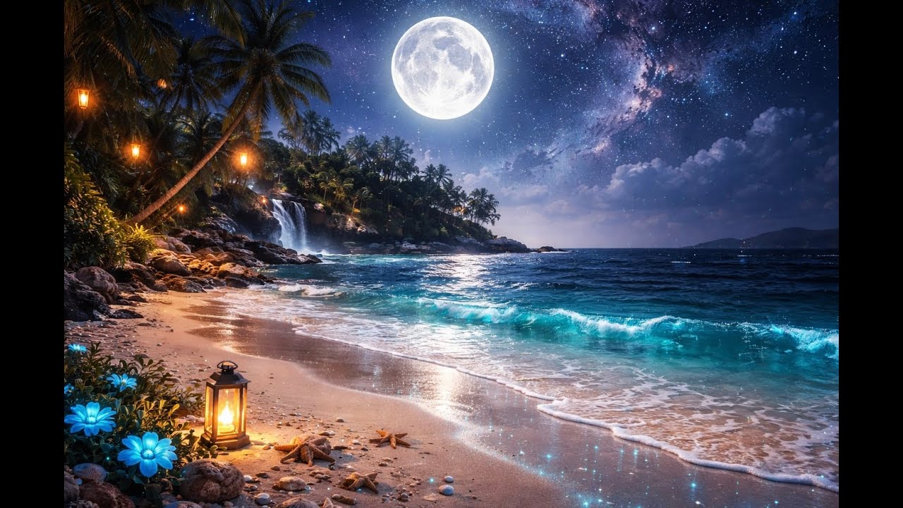 INSOMNIA RELIEF relaxing sleep music fall into a deep sleep in less than 3 minutes [Ocean dream]