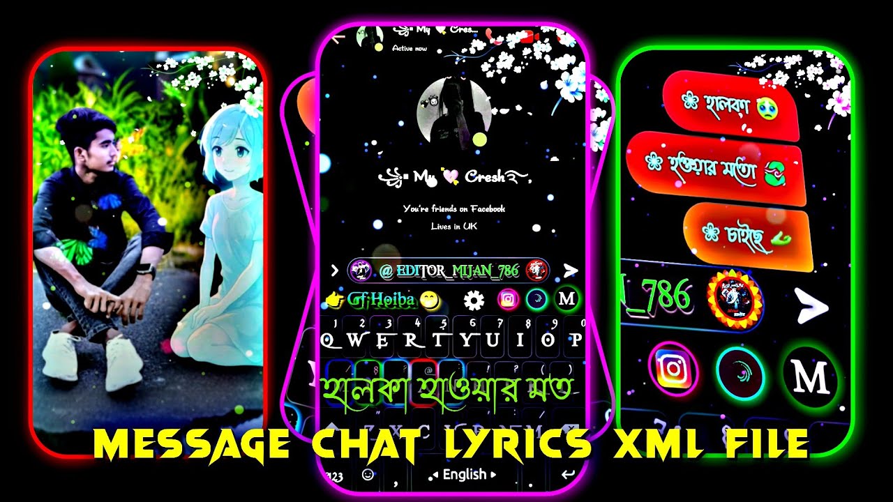 🫴 হালকা যাওয়ার মতো 🥺Xml Status Video || New Alight Motion Xml File📁@mijan editor 786