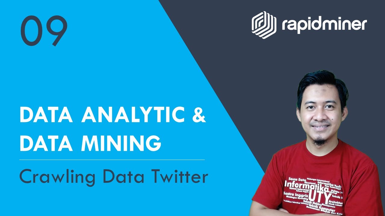 Crawling Data Twitter dengan Rapidminer - Seri Perkuliahan Data Analytic & Data Mining #09