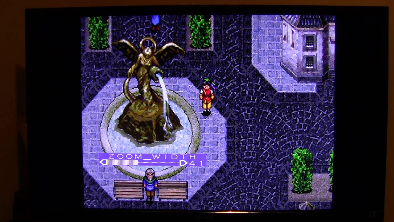PS1 via PS2 Component Framemeister Perfect Scaling