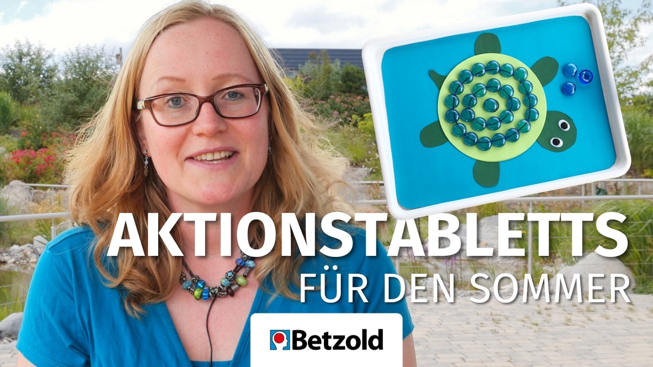 5 Aktionstablett-Ideen für den Sommer | Betzold