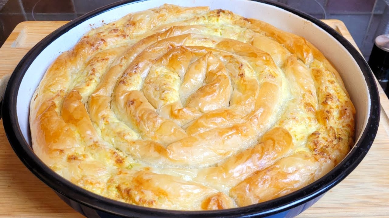 Самый хрустящий БЮРЕК из готовой корочки/ КАБАЧКИ С СЫРОМ