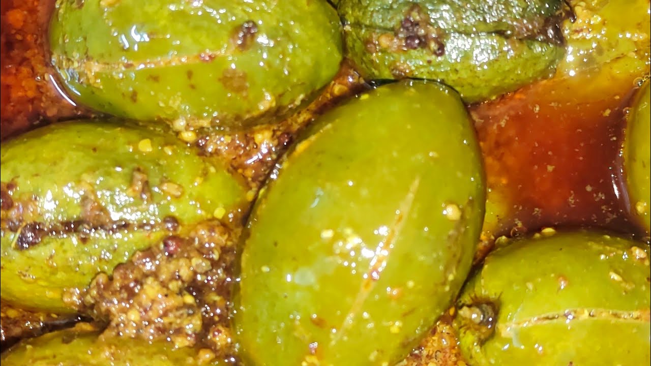 জলপাইয়ের ঝাল আচার 