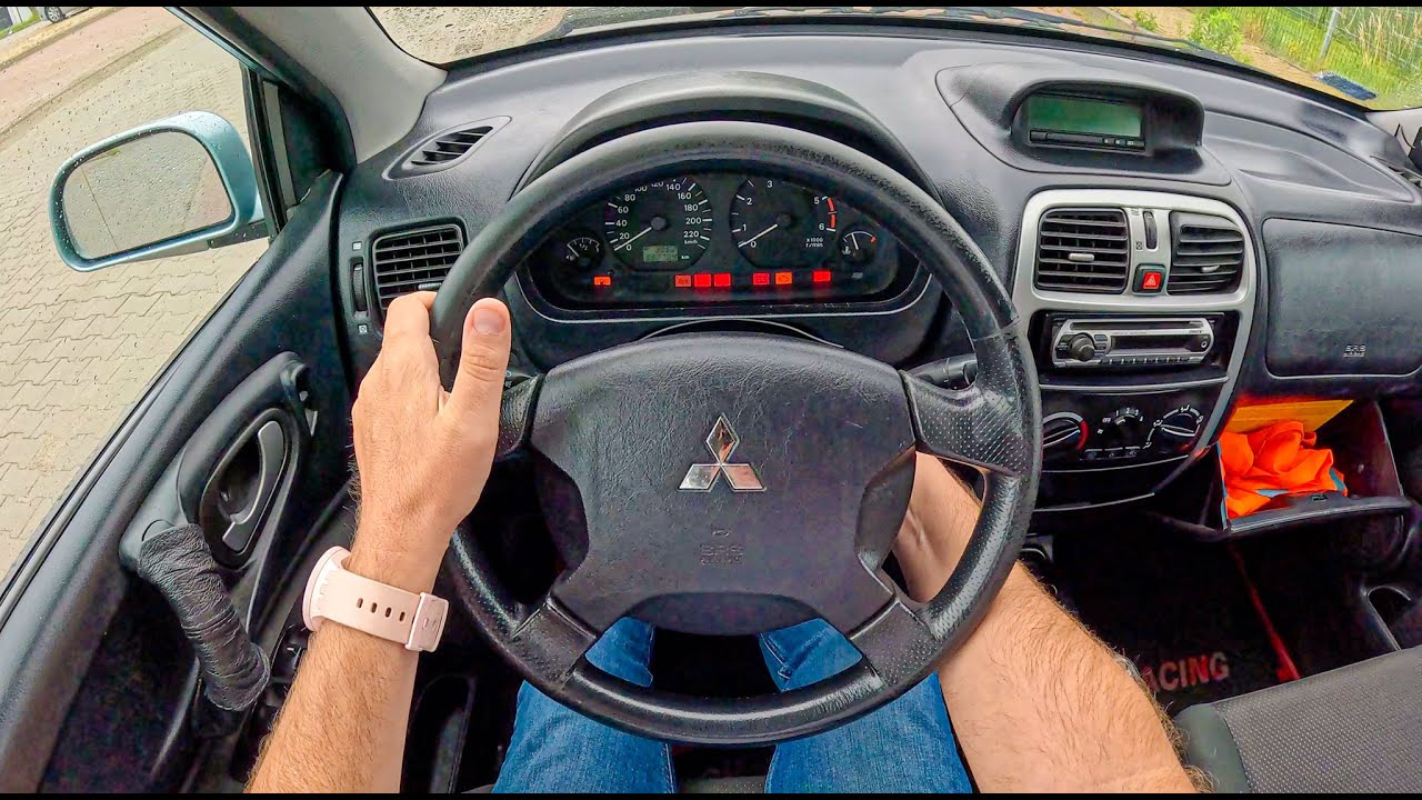 2003 Mitsubishi Space Star (1.9 DI-D 115 hp) | POV Test Drive #2446 Joe Black