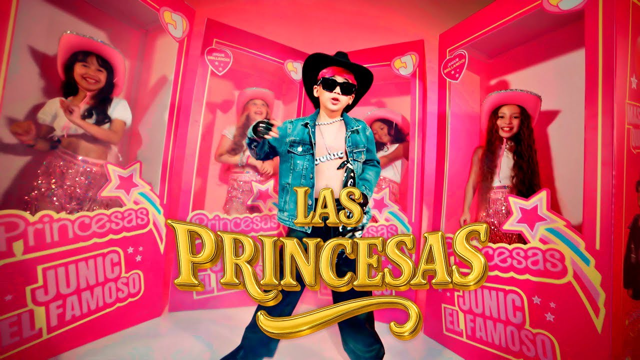 👑 LAS PRINCESAS - JUNIC EL FAMOSO (Video Oficial)