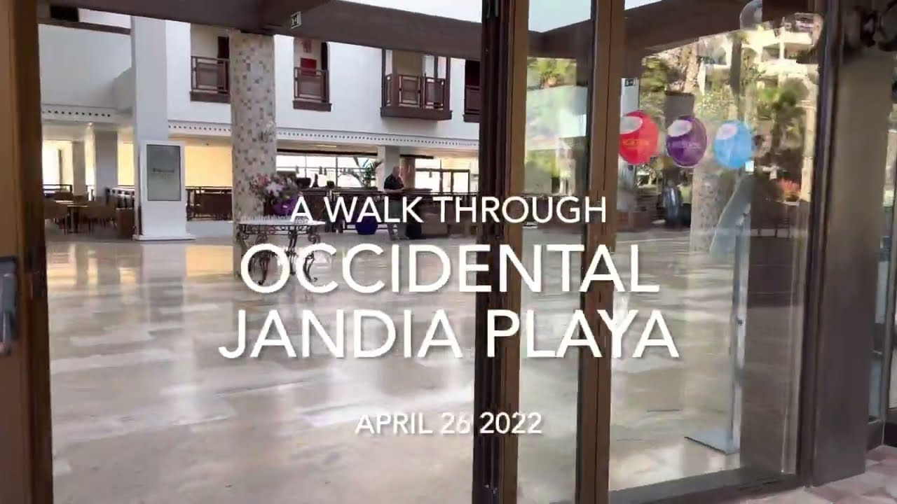 Occidental jandia playa front to back