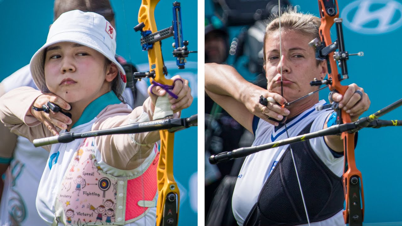 Alina Ilyassova v Evangelia Psarra – women's quarterfinal | Final Olympic qualifier 2021