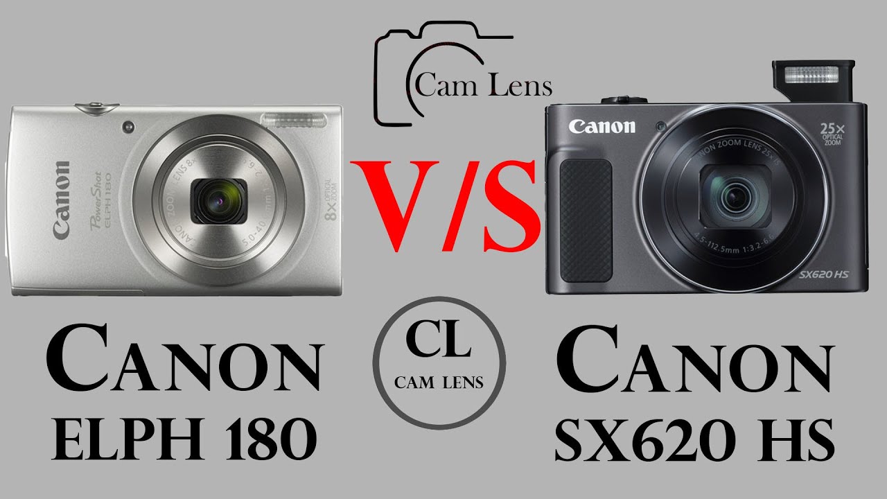 Canon ELPH 180 vs Canon SX620 HS