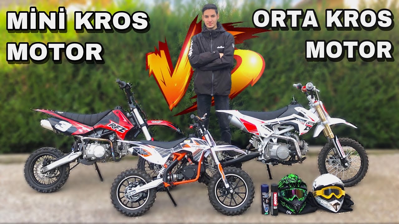 D&Uuml;NYANIN EN K&Uuml;&Ccedil;&Uuml;K CROSS MOTORU !! İnceleme / s&uuml;r&uuml;ş testi