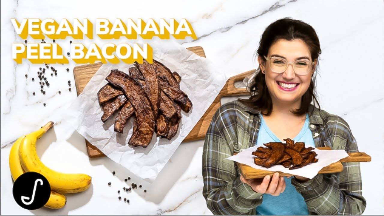 Sustainable Snack Recipes: Vegan Banana Peel Bacon