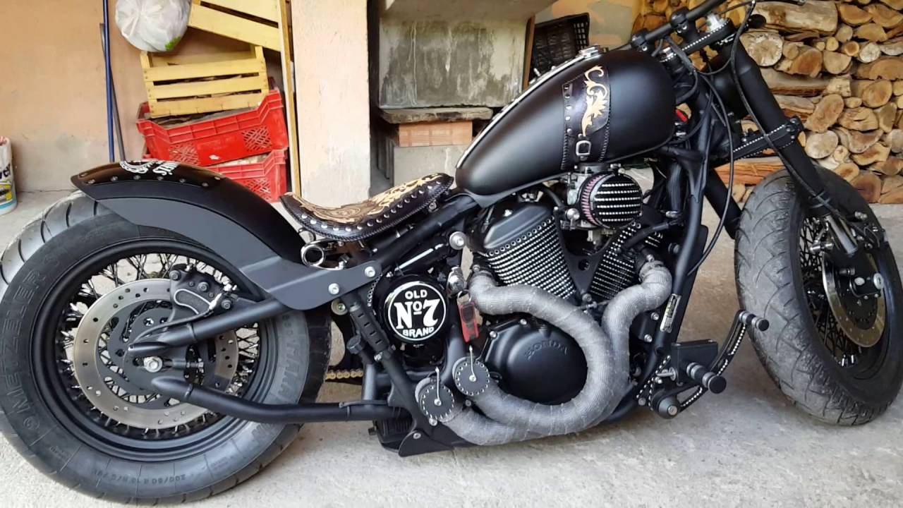 Bobber Honda Shadow jack daniels