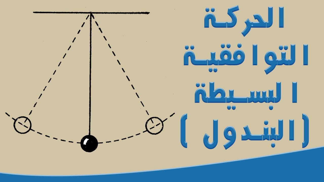 الحركة التوافقية البسيطة - البندول