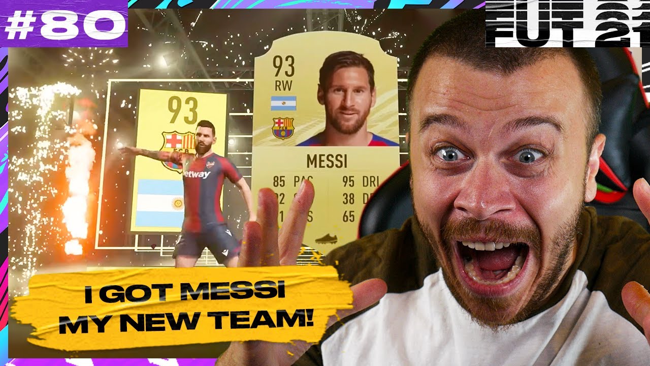 FIFA 21 OMG I GOT MESSI ON MY ROAD TO GLORY! MY NEW INSANE SQAUD WILL BRING ME 30-0 in FUT CHAMPIONS
