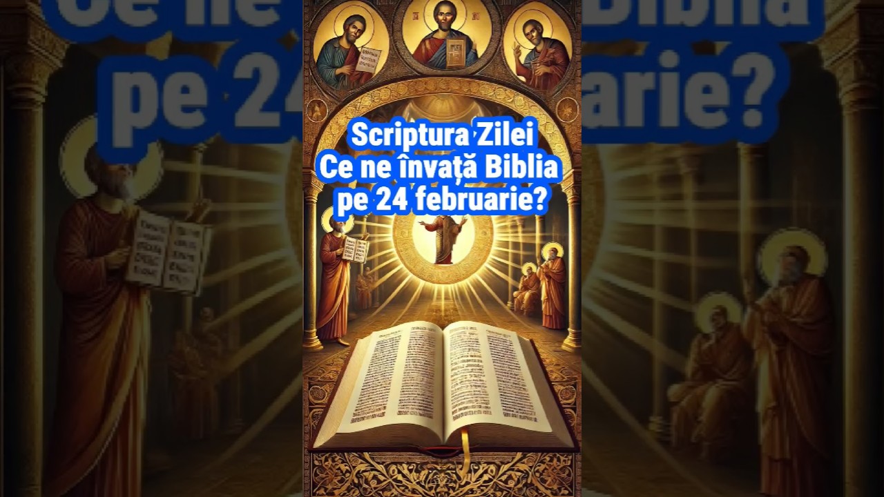 🕊️ Scriptura Zilei &ndash; 24 Februarie 2025 | &Icirc;nvățături despre misiunea profetică