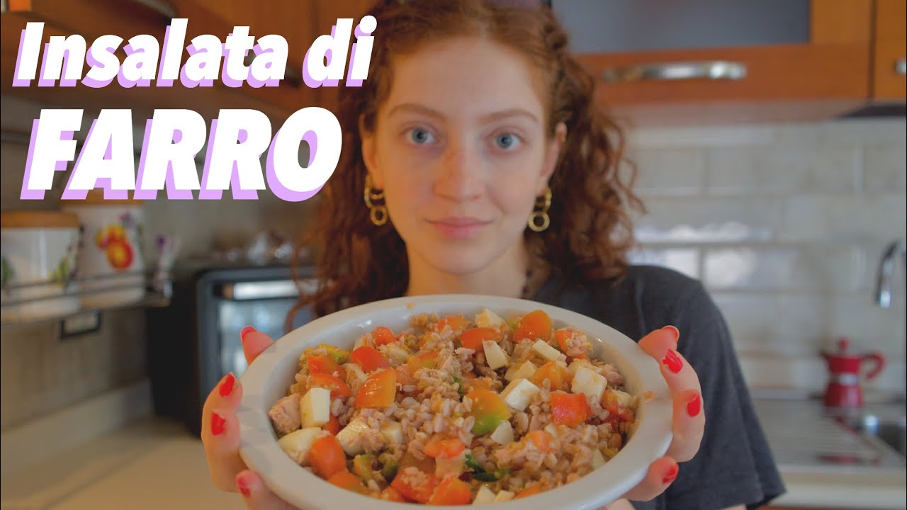 INSALATA DI FARRO Facile e Veloce | In Cucina con Erika