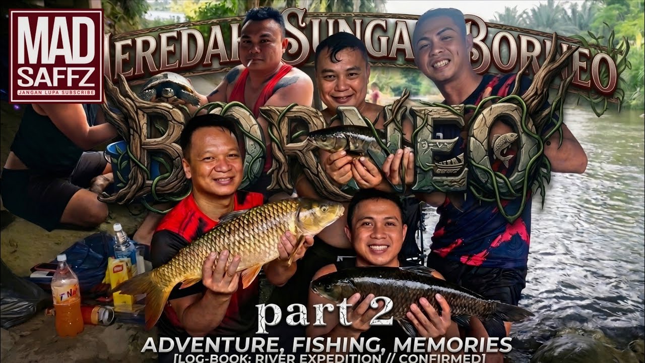 SUASANA BERBURU IKAN DI BUMI SABAH