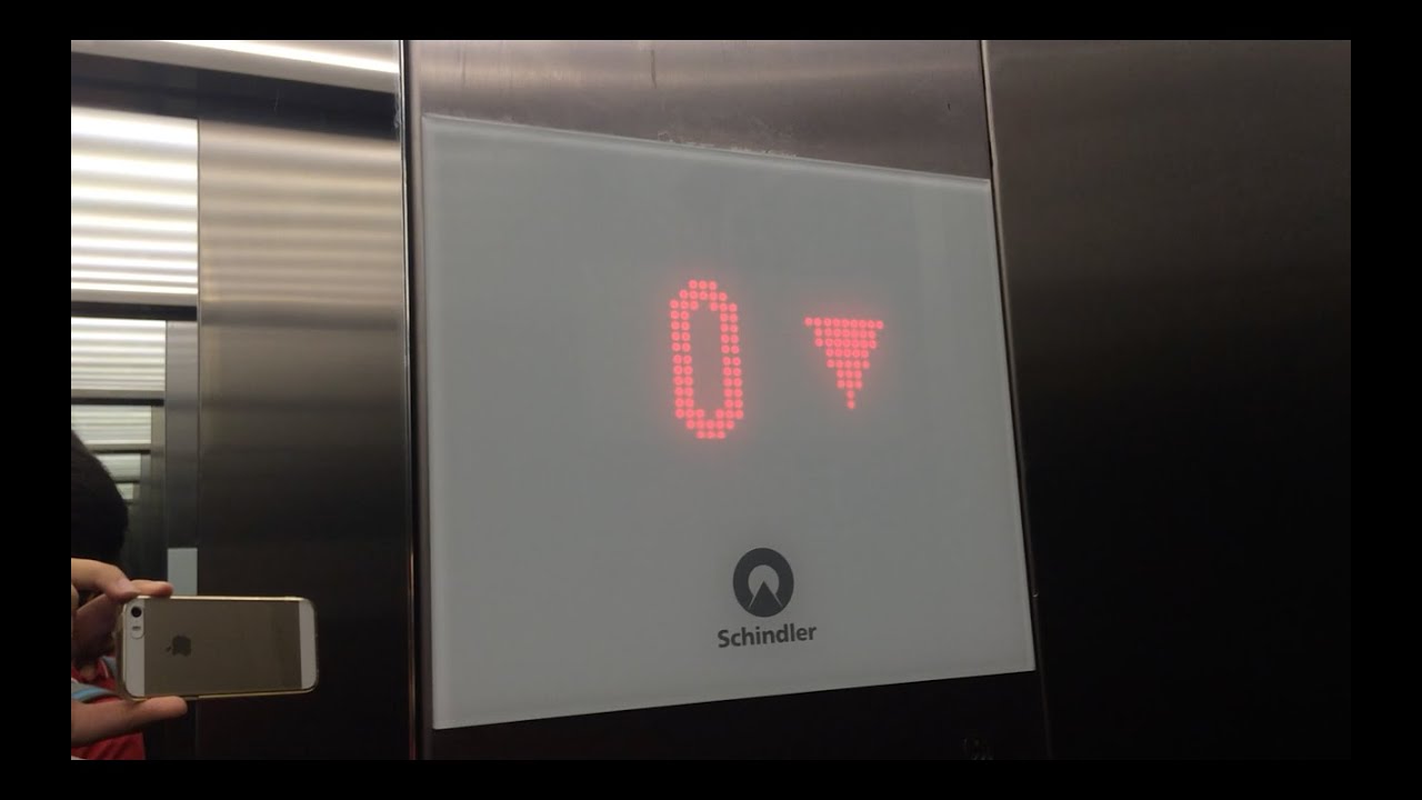 Very Nice Brand New Schindler 5500 Elevators at ÖzdilekPark Shopping Mall in Istanbul
