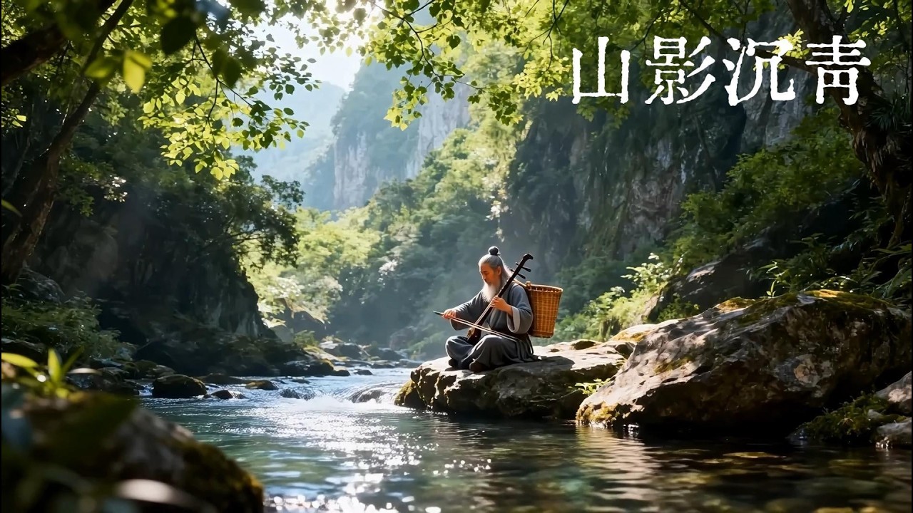 山影沉青 • 古琴悠然｜東方禪意純音樂｜古琴｜竹笛｜萧｜古筝｜二胡｜靜心純音樂｜古風音樂