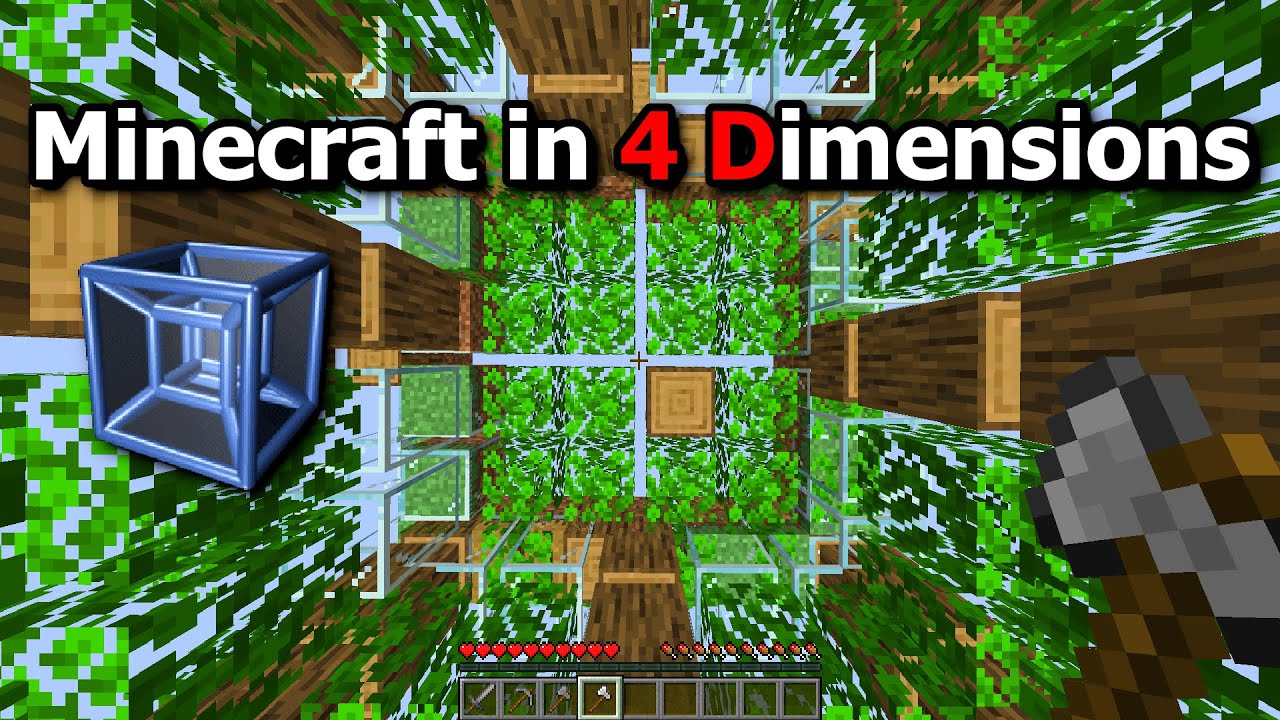 Minecraft in 4D (Tesseract)