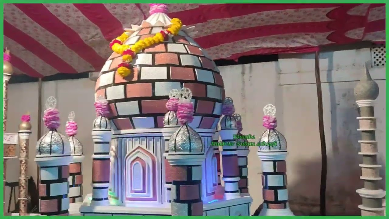 Jetpur Gujarat muharram 2023 Part 1 New 4K VideoTajiya New All Qawwali  naat Heart touching karbala