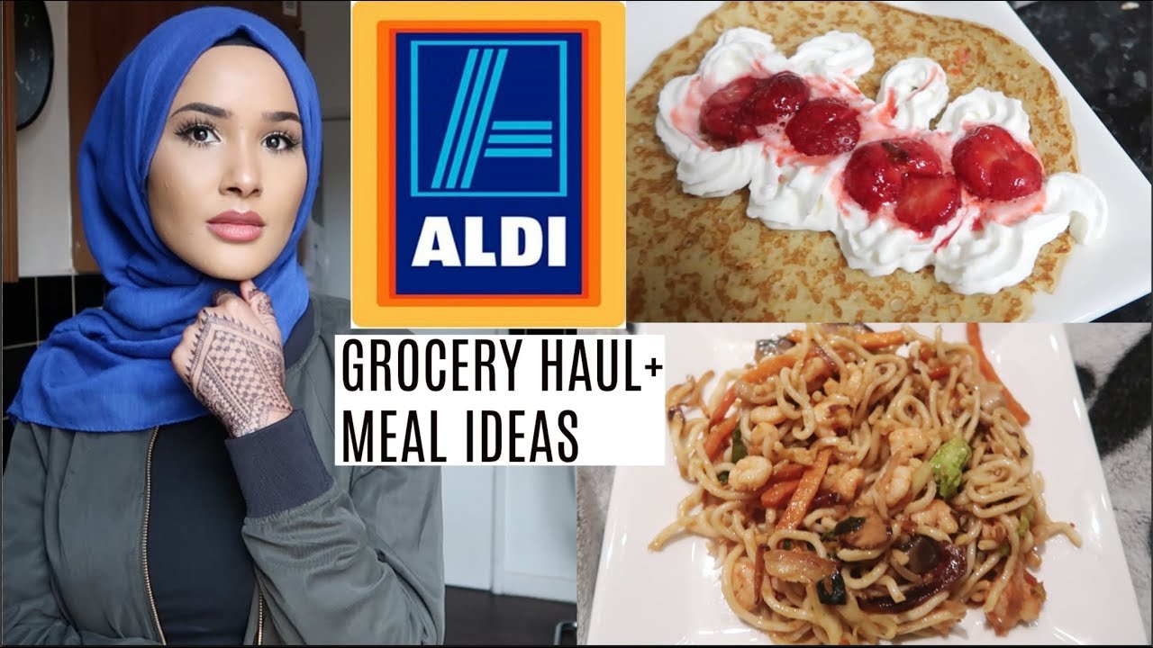ALDI GROCERY HAUL + MEAL IDEAS/WHAT I ATE THIS WEEK| Zeinah Nur