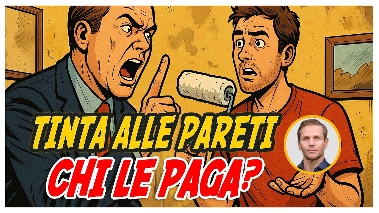 TINTEGGIATURA casa in AFFITTO: a chi spetta pagare? | Avv. Angelo Greco