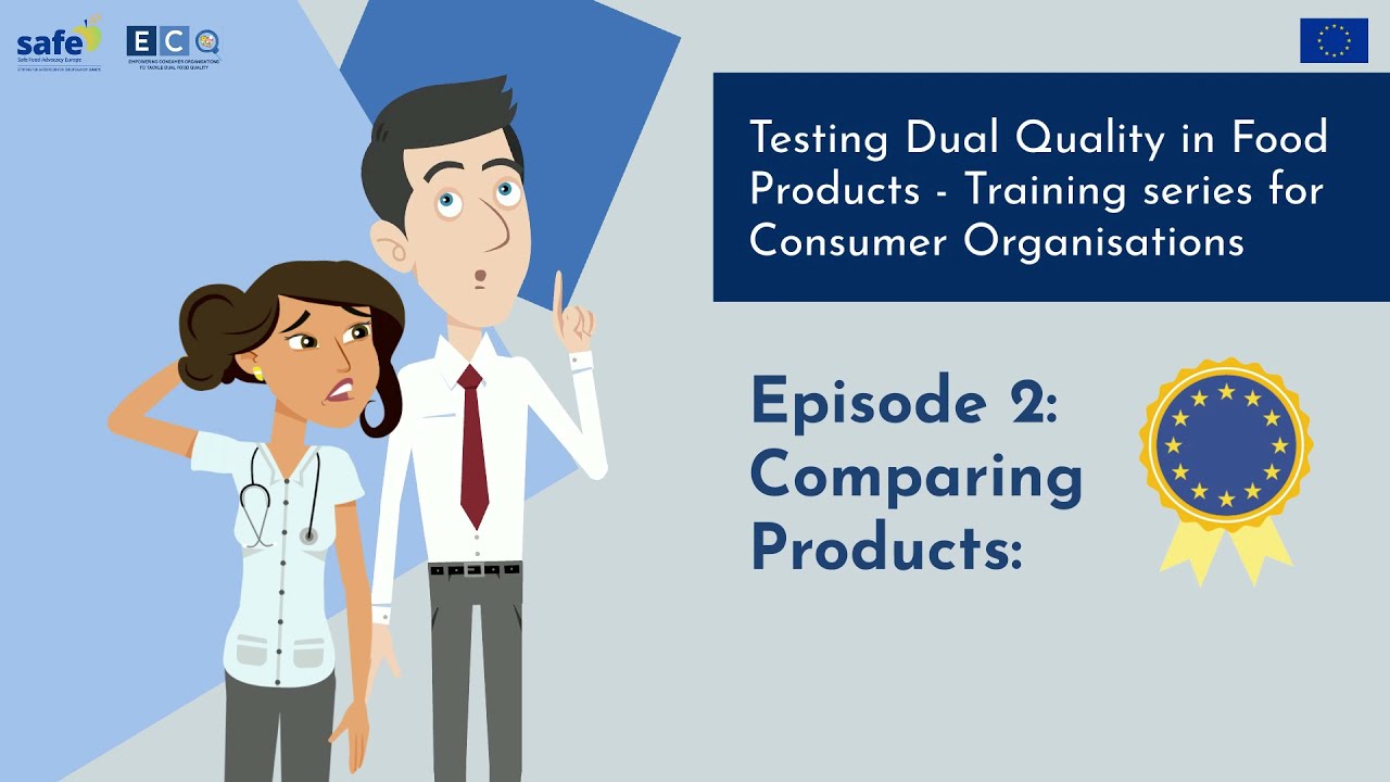 ECO Project - Testing Dual Quality in Food Products - Episode 2: Comparing Products