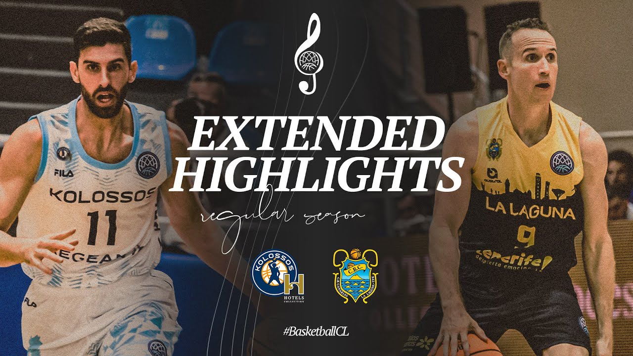 Kolossos H Hotels v La Laguna Tenerife | Full Game Highlights | #BasketballCL 2024-25